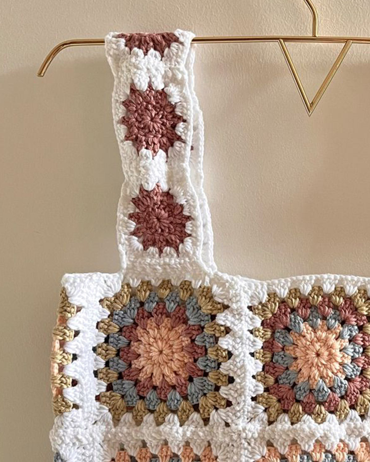 Granny Crochet Strips Shirt
